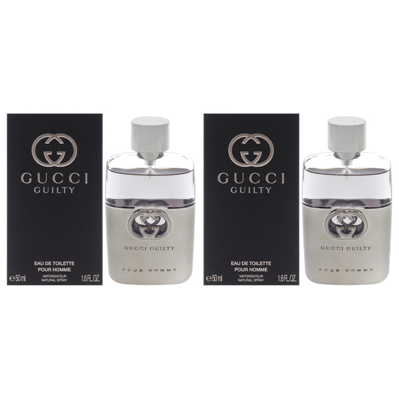 Gucci Other - Gucci Guilty by Gucci for Men - 1.6 oz EDT Spray - Pack of 2